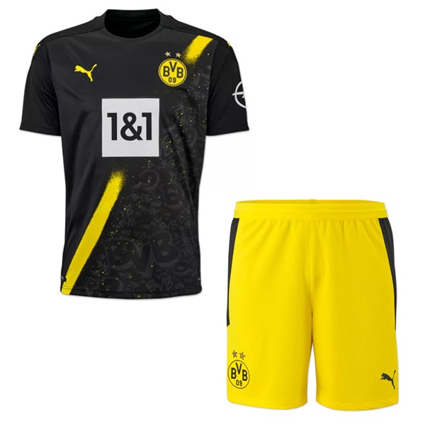 Maglia Borussia Dortmund Away Bambino 20/21 Nero